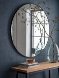 Garden Trading round wall mirror black cherington (British brand)