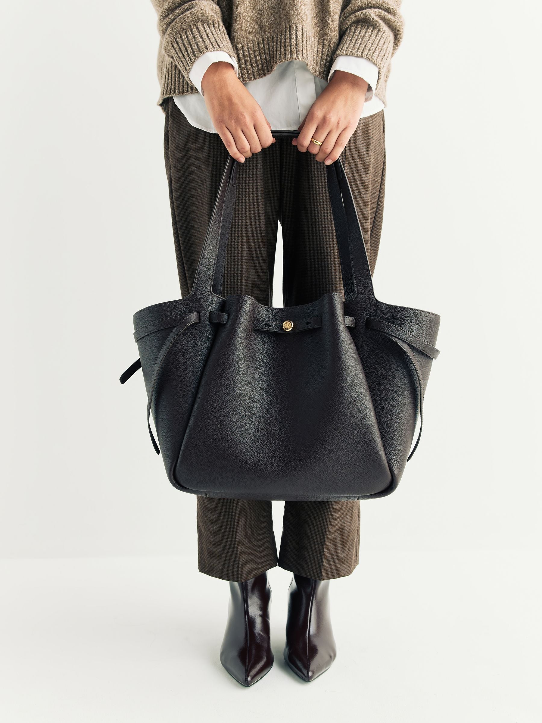 Tory Burch Brown Romy tote, UK version