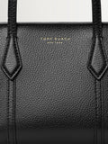 Tory Burch Perry Mini Tote black leather, imported from the UK