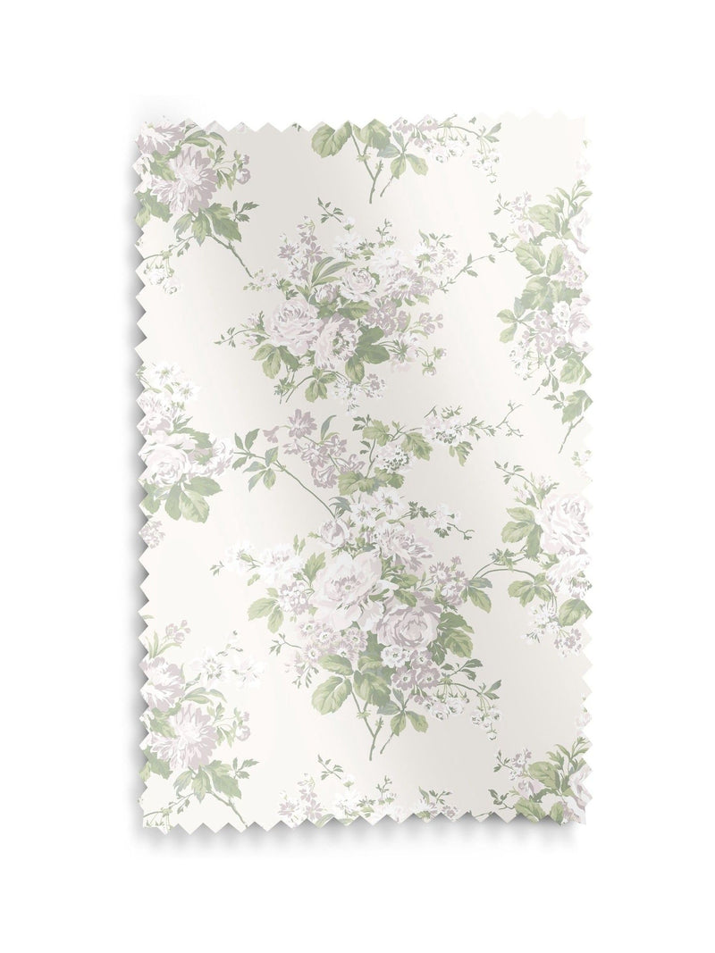 Shabby Chic blackout roller blind natural rose chintz, imported from the UK