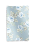 Shabby Chic blue royal bouquet blackout roller blind, imported from the UK