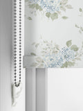 Shabby Chic Rachel Ashwell duck egg blue blackout roller blind (British brand)
