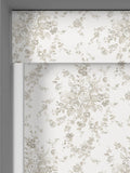 Shabby Chic by Rachel Ashwell blackout roller blind warm natural garden floral, UK version