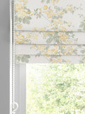 Shabby Chic yellow rose chintz roman blind, imported from the UK