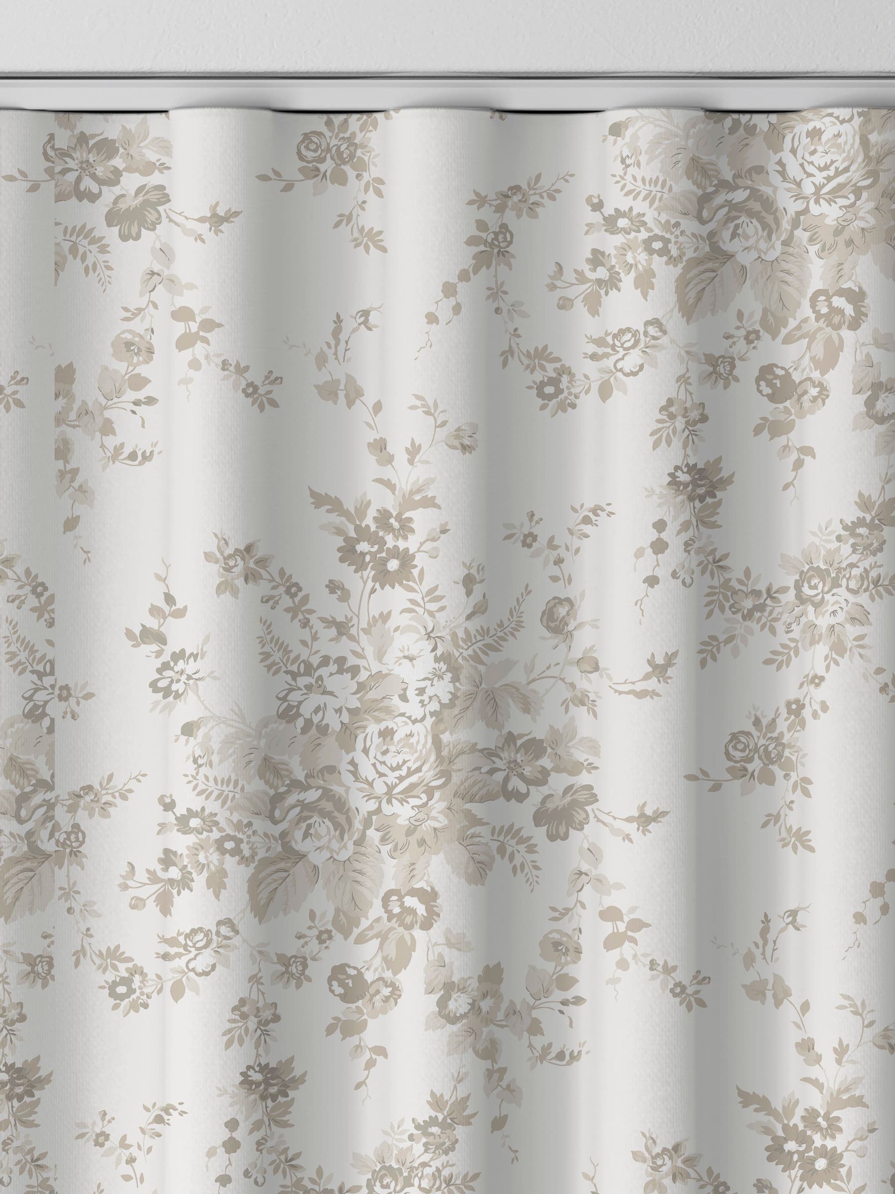 Shabby Chic garden floral made to measure curtains, UK version