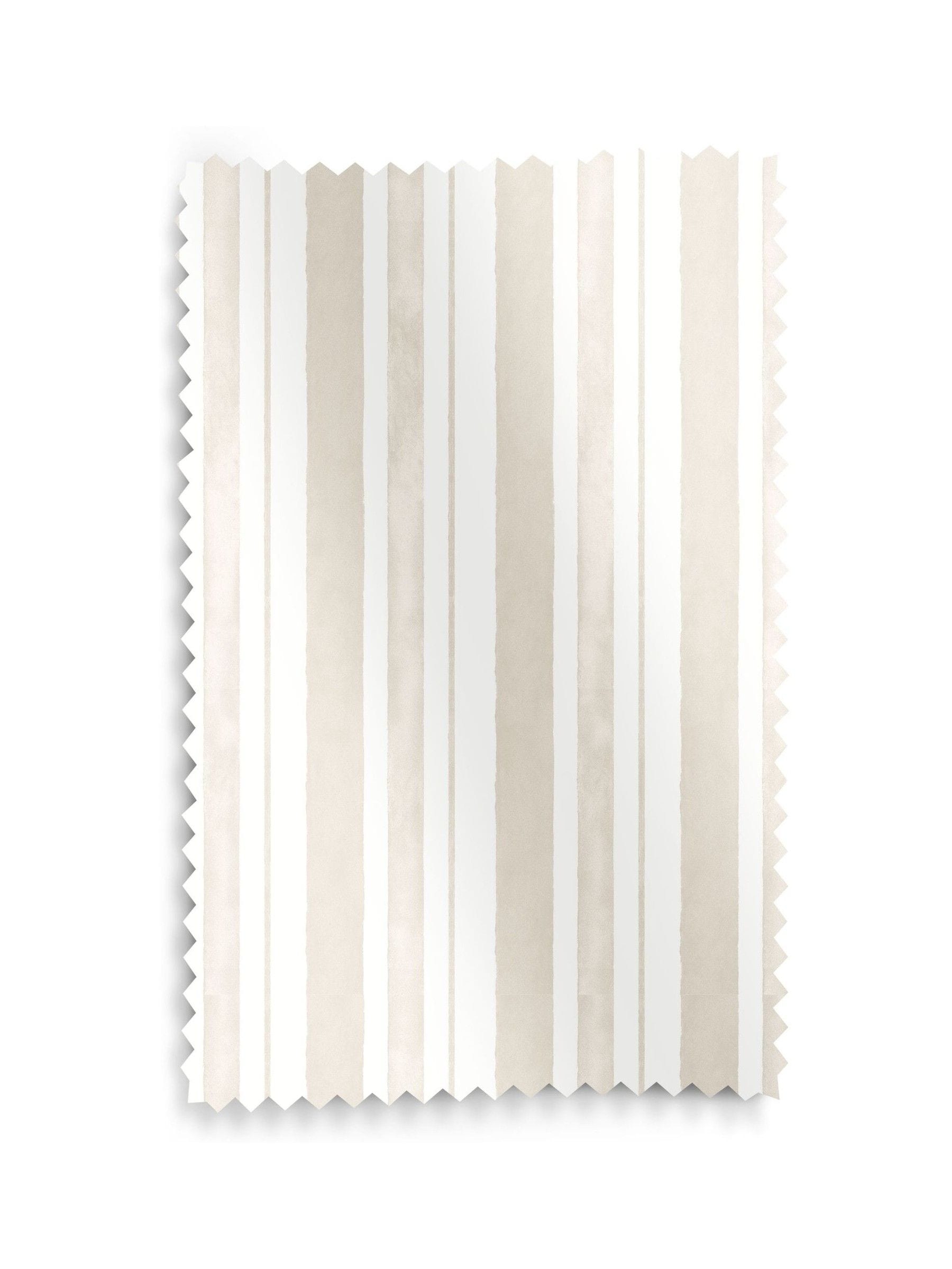 Shabby Chic Natural Watercolour Stripe curtains - British product