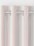 Shabby Chic blush pink watercolour stripe curtains, imported from the UK