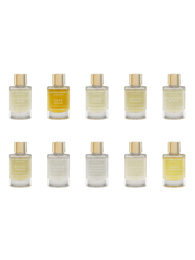 Ten Aromatherapy Bath and Shower Oil Gift Set Collection