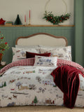 Furn Cotswolds Christmas duvet cover and pillowcase set - British product