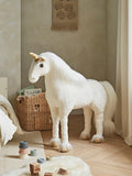Cuddleco gold dust standing unicorn stuffed animal 90cm - British product