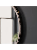 Gallery Home bronze round mirror, UK version