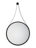 Gallery Home bronze round mirror, UK version