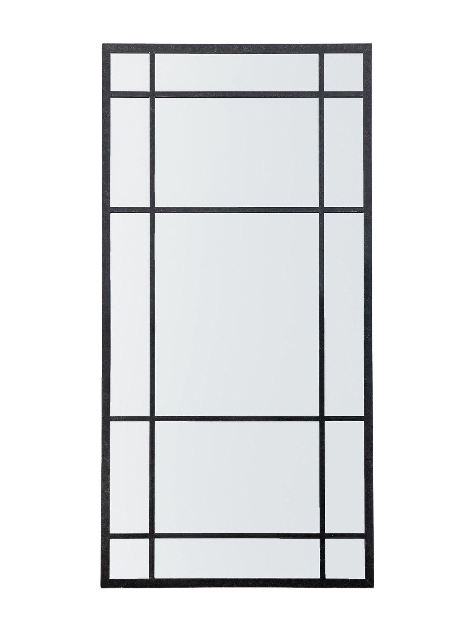 Gallery Home Black Margolin mirror 150cm x 75cm (British brand)
