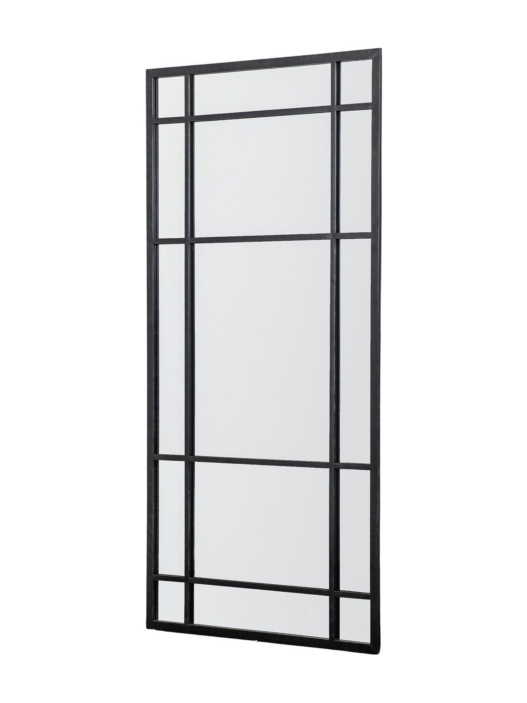 Gallery Home Black Margolin mirror 150cm x 75cm (British brand)