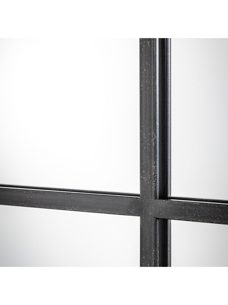 Gallery Home Black Margolin mirror 150cm x 75cm (British brand)