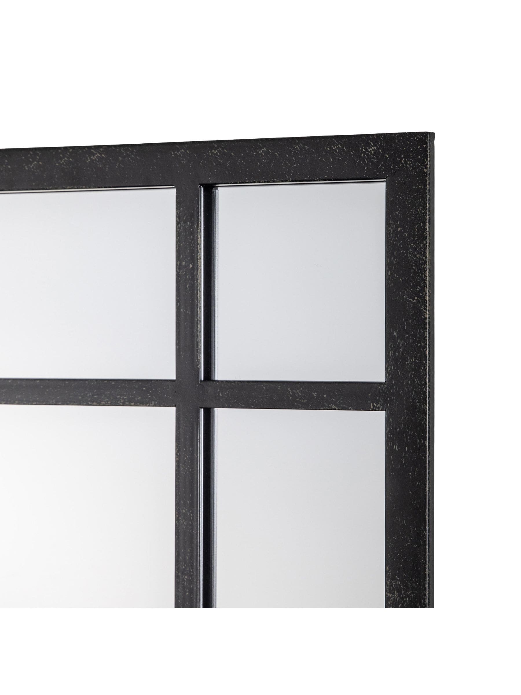 Gallery Home Black Margolin mirror 150cm x 75cm (British brand)