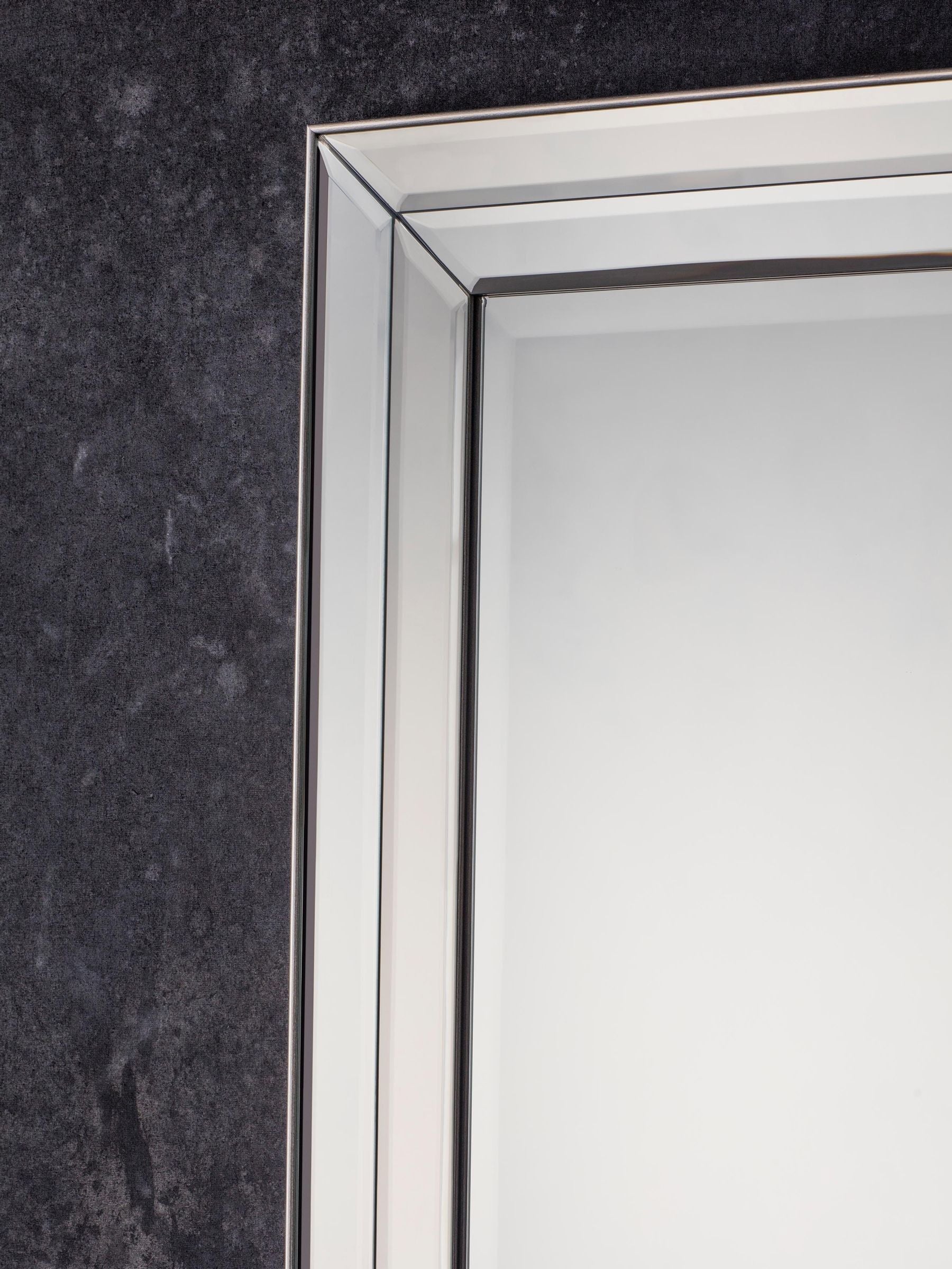 Gallery Home Champagne Roslyn Wall Mirror 100cm x 80cm, UK version