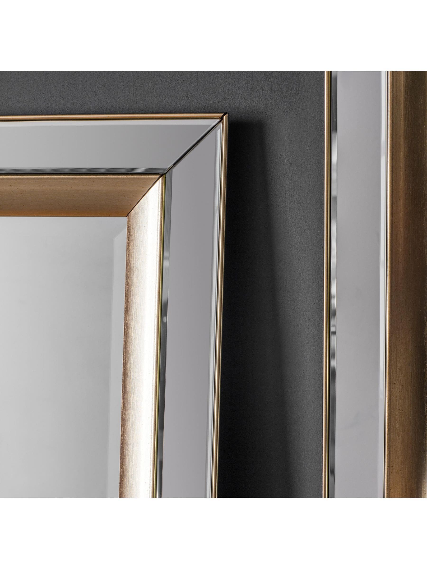 Gallery Home frameless leaner mirror 158cm, imported from the UK