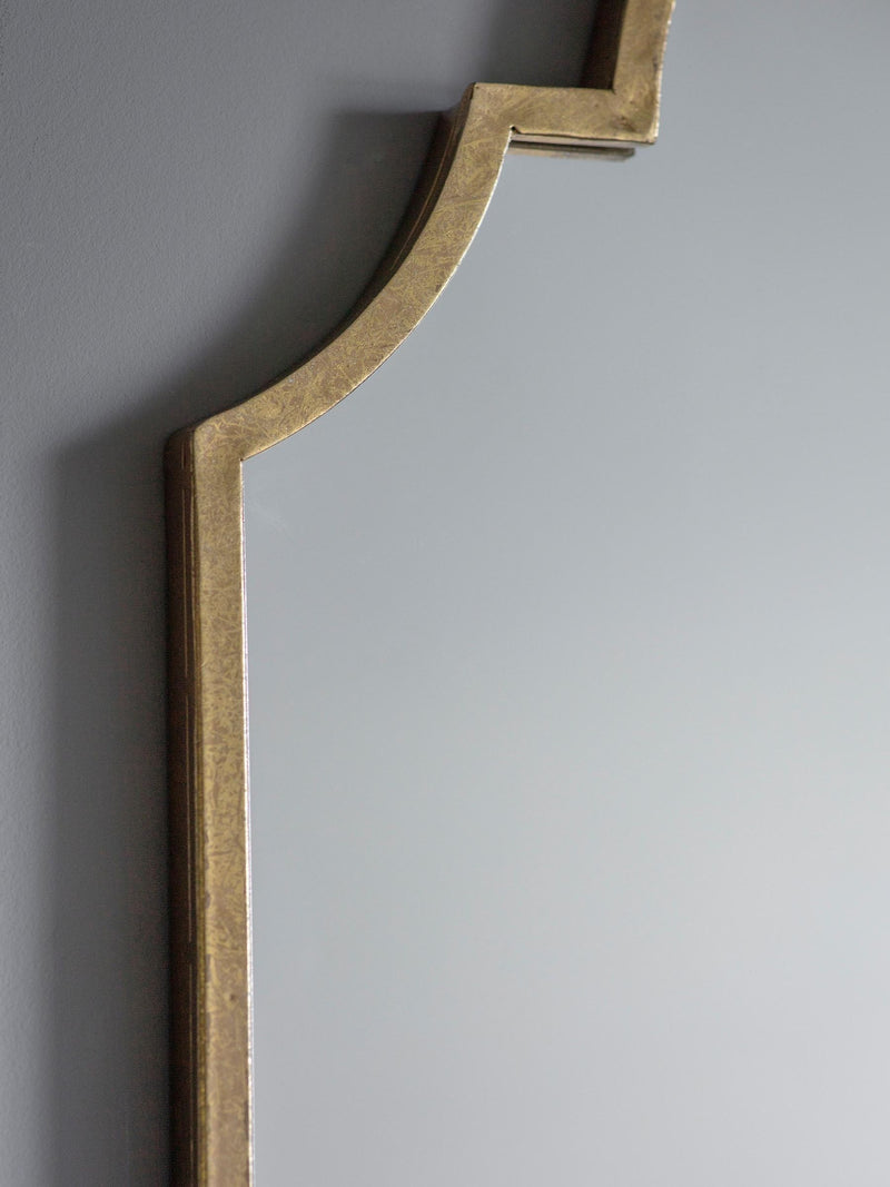 Gallery Home Gold Ceretto Mirror 80cm x 50cm, UK version