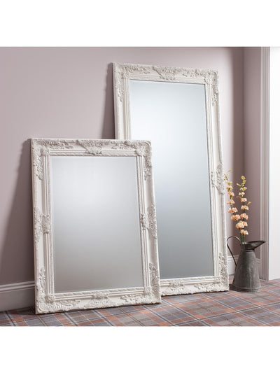 Next Gallery Home Cream Hampton Leaner Wall Mirror 170cm- Buy online at McGrocer