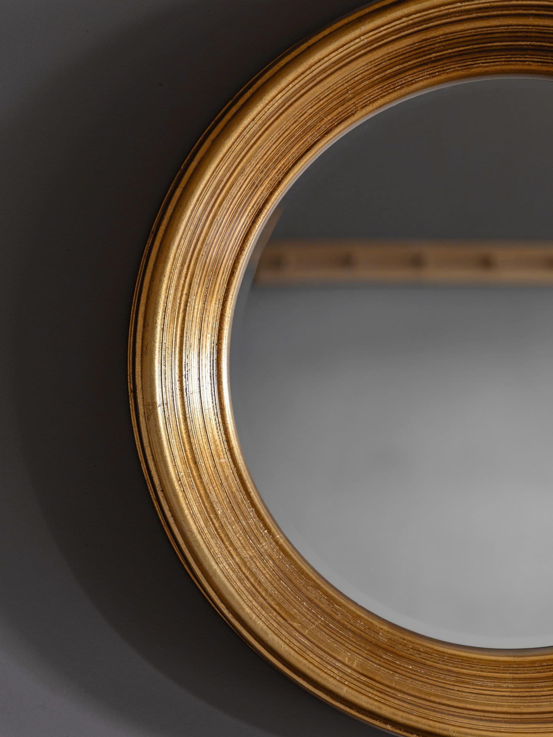 Gallery Home Gold Chapwell Round Mirror 65cm, UK version