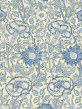 Morris & Co A4 sample wallpaper Pink Rose Indigo - British product