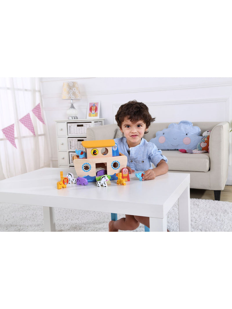 Tooky Toy Noahs Ark wooden toy set - British product