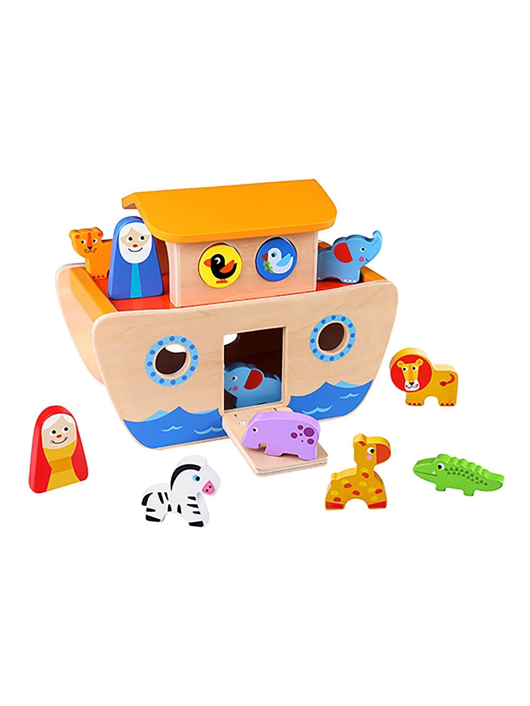 Tooky Toy Noahs Ark wooden toy set - British product