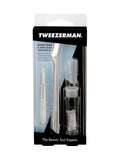 Tweezerman brow grooming razor and tweezer set, UK version