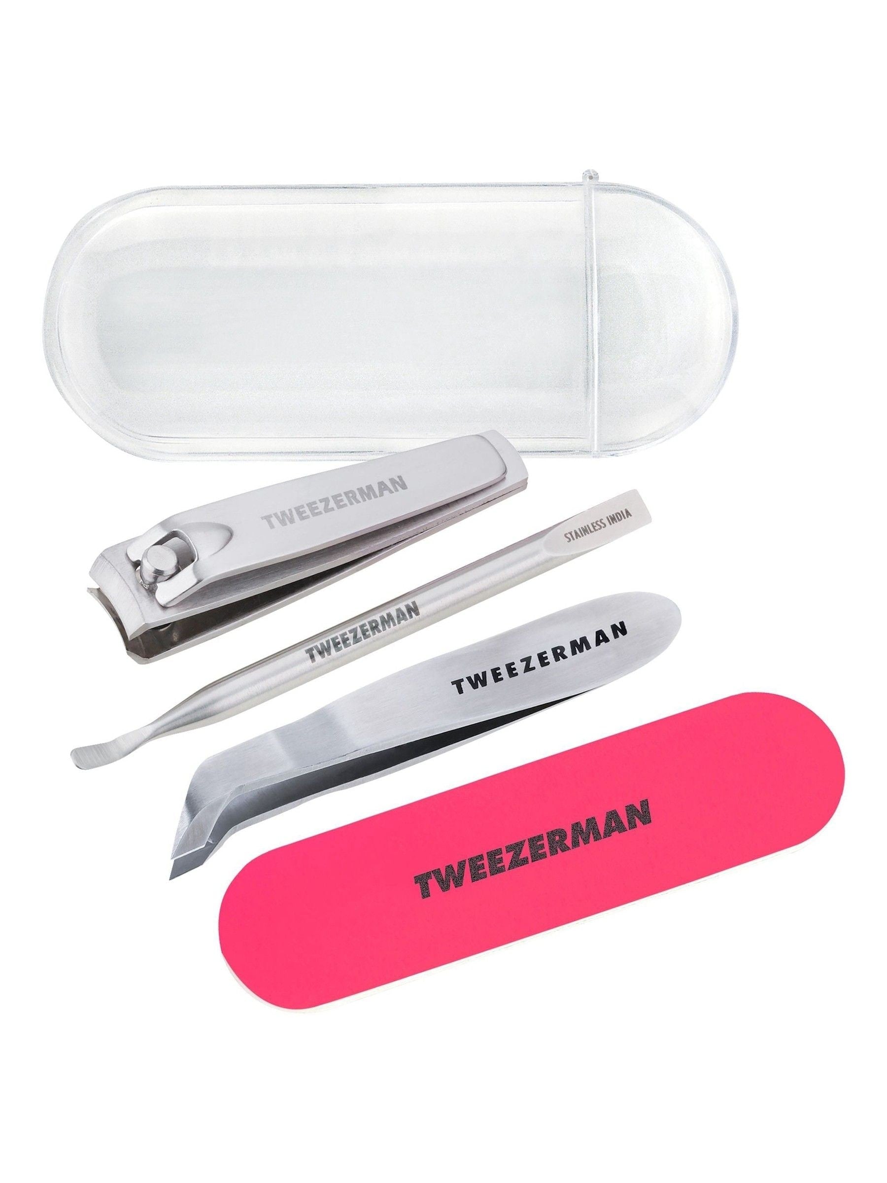 Tweezerman Mini Neon Nail Rescue Manicure Kit, UK version