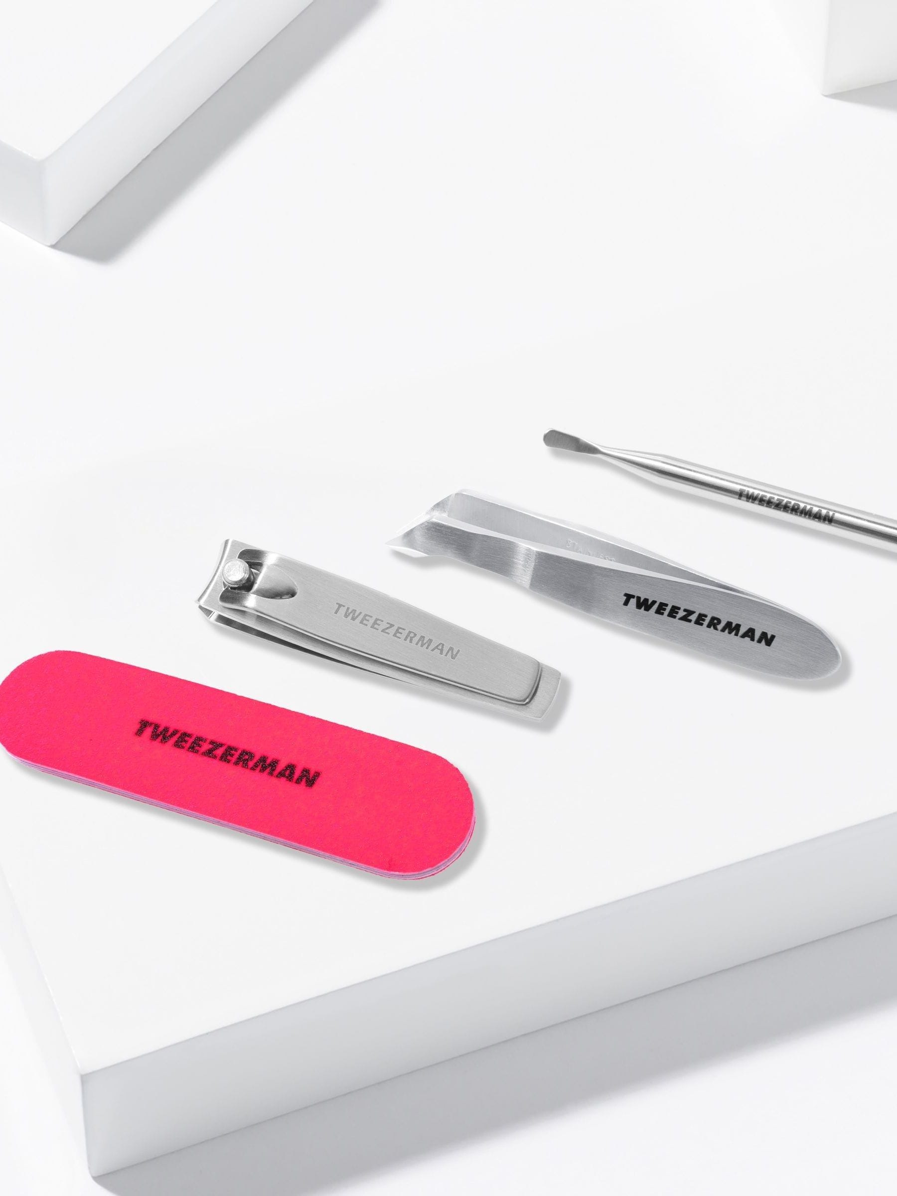 Tweezerman Mini Neon Nail Rescue Manicure Kit, UK version