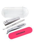 Tweezerman Mini Neon Nail Rescue Manicure Kit, UK version