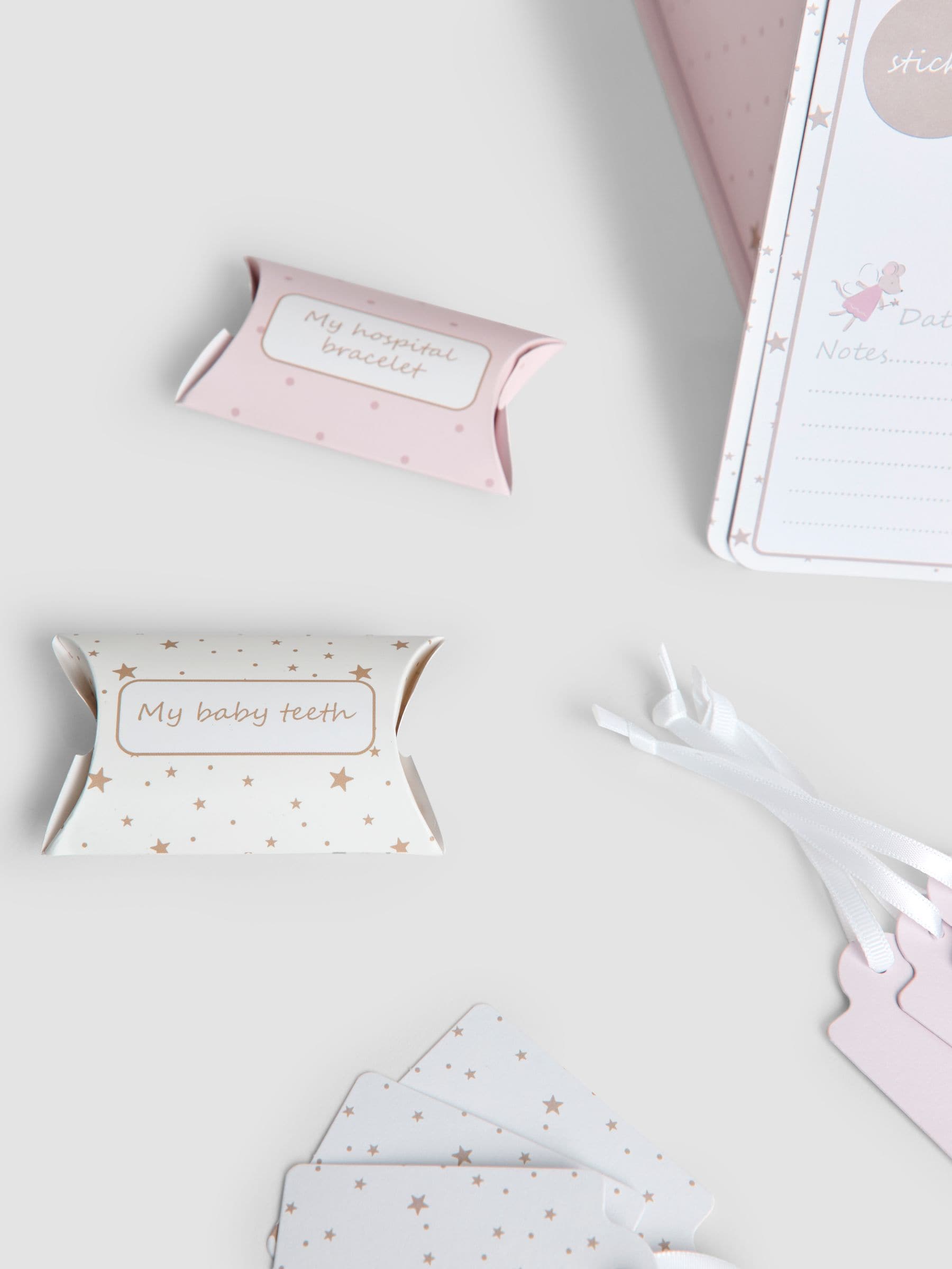 JoJo Maman Bébé Pink Fairy Mouse memory box, UK version