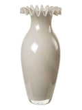 Broste Copenhagen Taupe Warm Grey Jasmin vase 28cm - British product