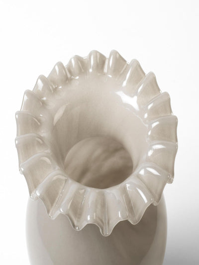 Nächste Broste Copenhagen Taupe Warmgraue Jasmin Keramikvase 28cm – online kaufen bei McGrocer