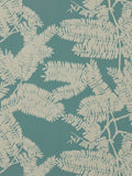 Harlequin Blue Extravagance Reflect wallpaper sample A4 (British brand)