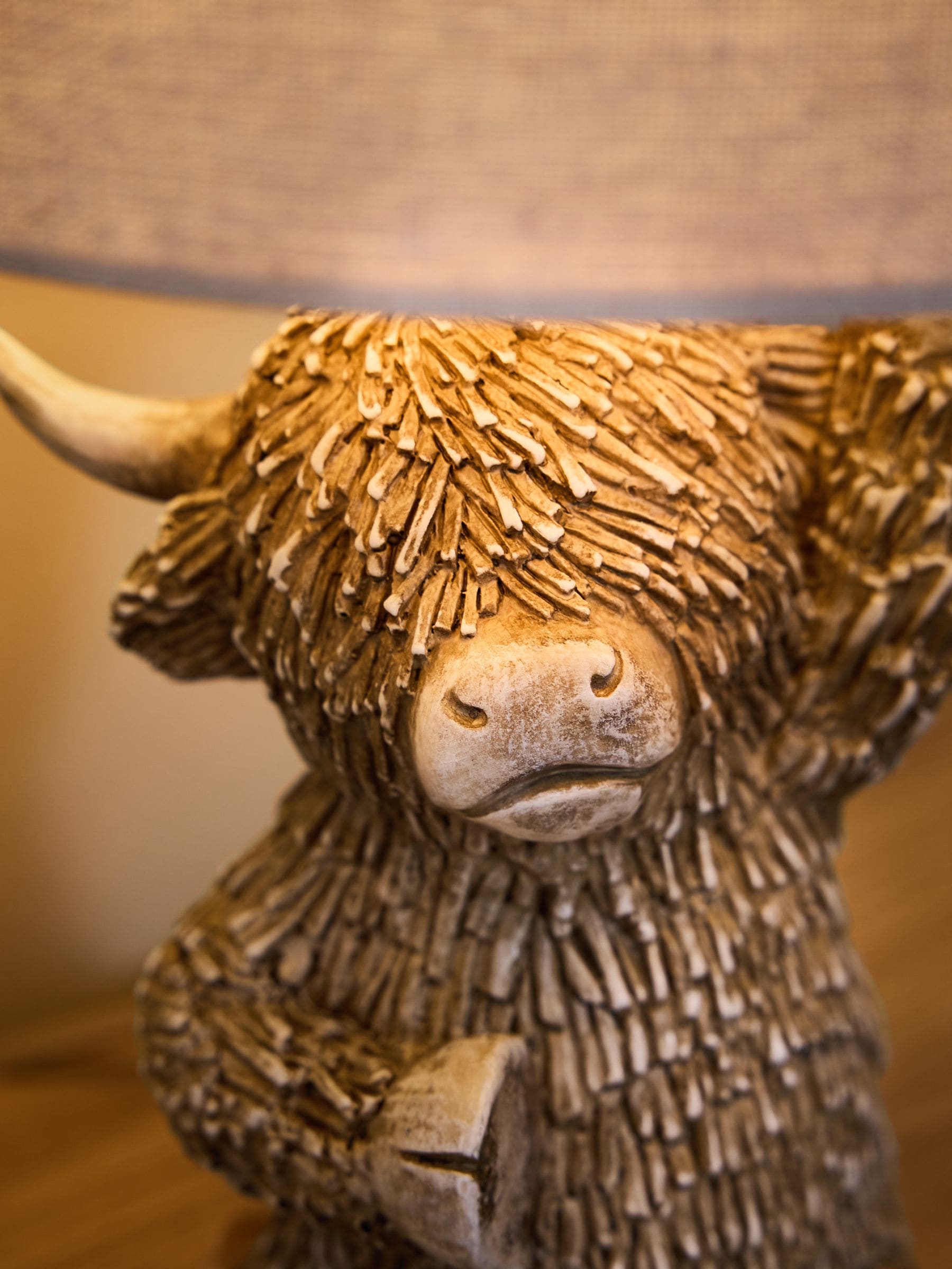 Hamish table lamp natural 37.5cm - British product
