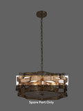 Brown Ravenna chandelier glass lighting accessory 55cm (British brand)