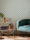 Graham & Brown Check Me Out wallpaper sample A4 - British product