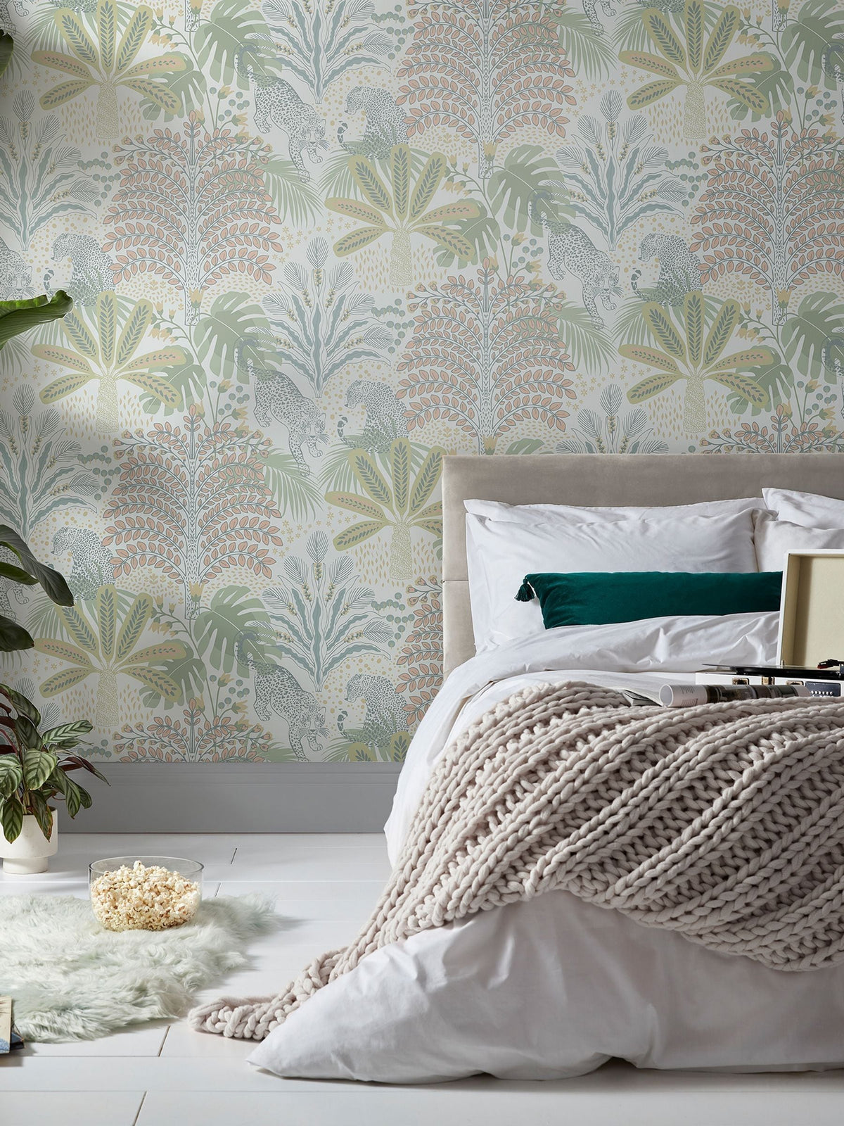 Graham & Brown Pastels Envy Savannah wallpaper sample A4, imported from the UK