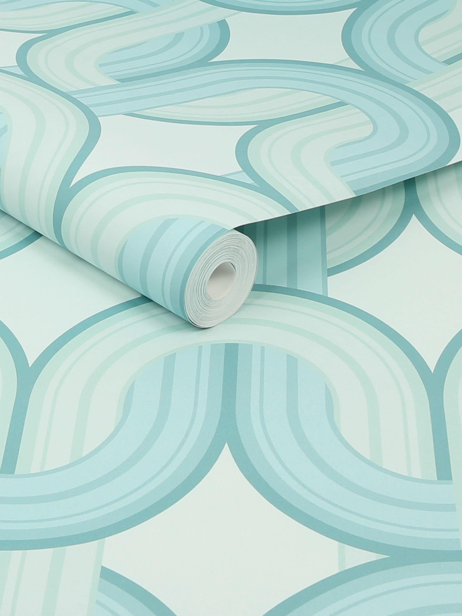 Graham & Brown In the Loop wallpaper sample A4, imported from the UK