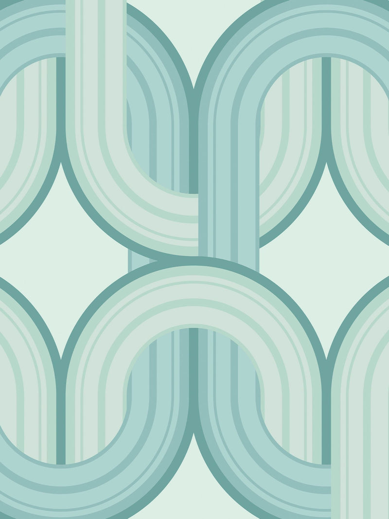 Graham & Brown In the Loop wallpaper sample A4, imported from the UK