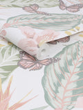 Graham & Brown Eden pastel wallpaper sample A4 - British product