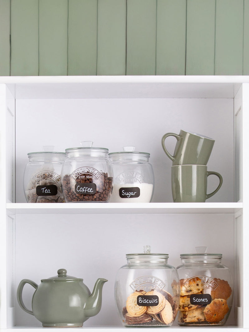 Kilner Set of 2 Clear Universal Storage Jars