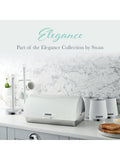 Swan white elegance storage canisters set of 3 (British brand)
