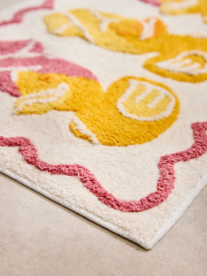 Yellow duck spa bath mat 50x80cm - British product
