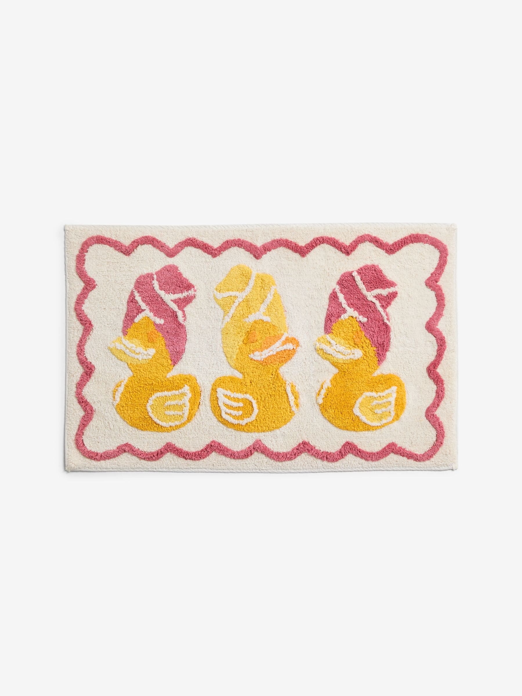 Yellow duck spa bath mat 50x80cm - British product