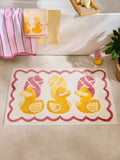 Yellow duck spa bath mat 50x80cm - British product