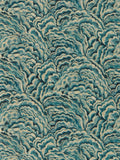 Clarke & Clarke Kingfisher Gilver Lumino Exotica 2 A4 Wallpaper Sample