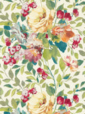 Clarke & Clarke wallpaper sample Multi Bloom Exotica 2 A4, imported from the UK